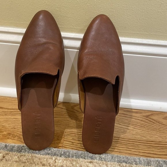 Liberte Shoes - The LIBERTE Modern Mule - Cognac Size 10